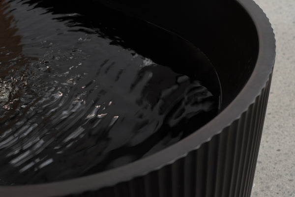 Nordhaus Ice Bath - Matte Black - Fluted