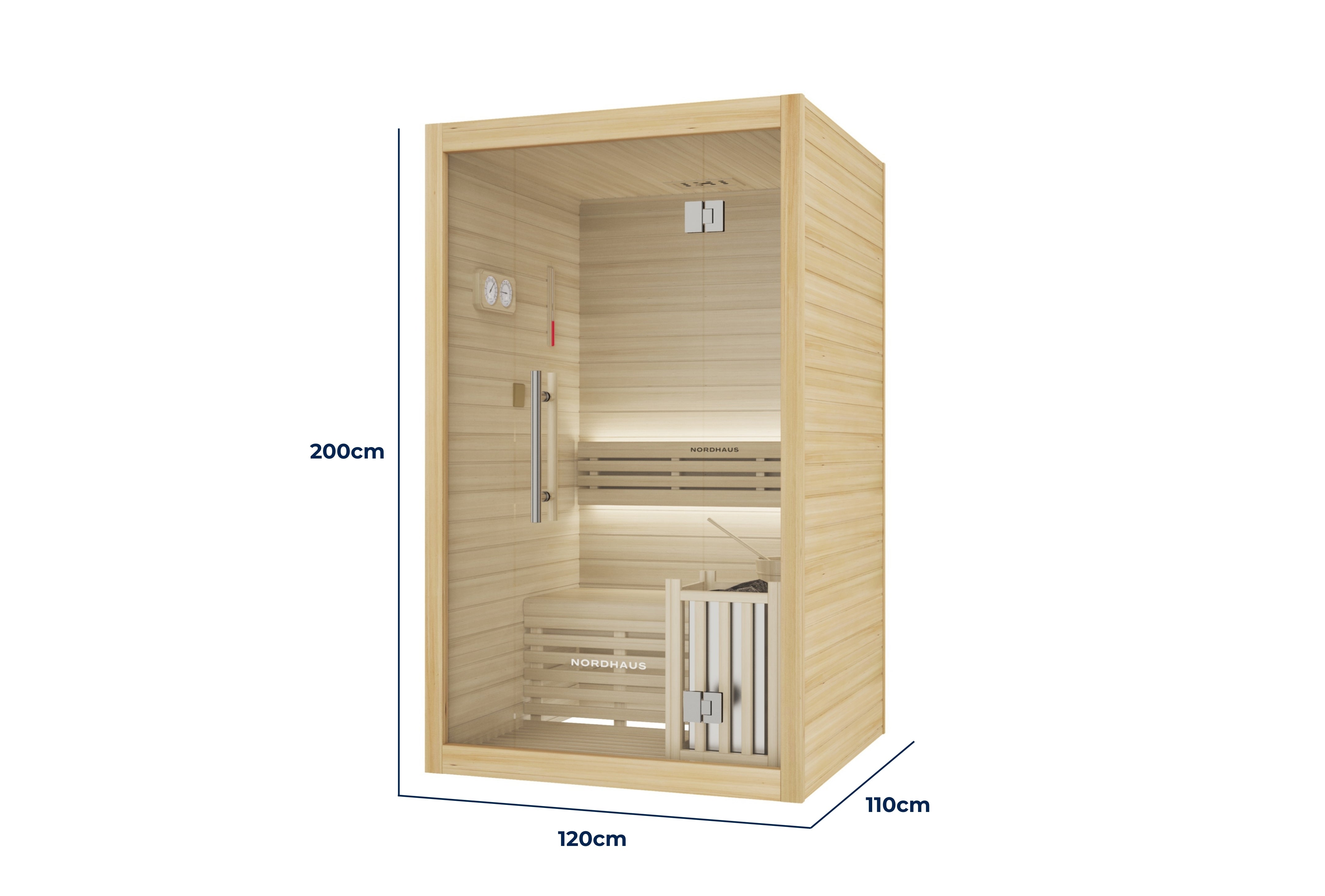 2 Person Traditional Sauna