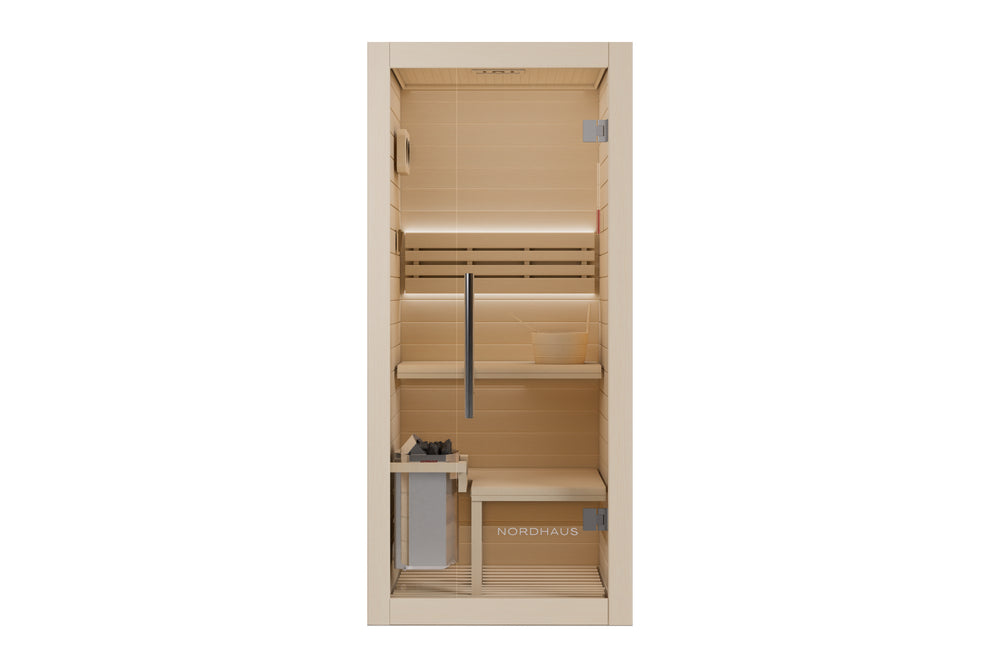 1 Person Traditional Sauna - 3.5kw Harvia Heater