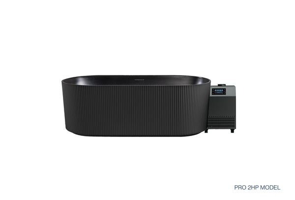 Nordhaus Ice Bath - Matte Black - Fluted
