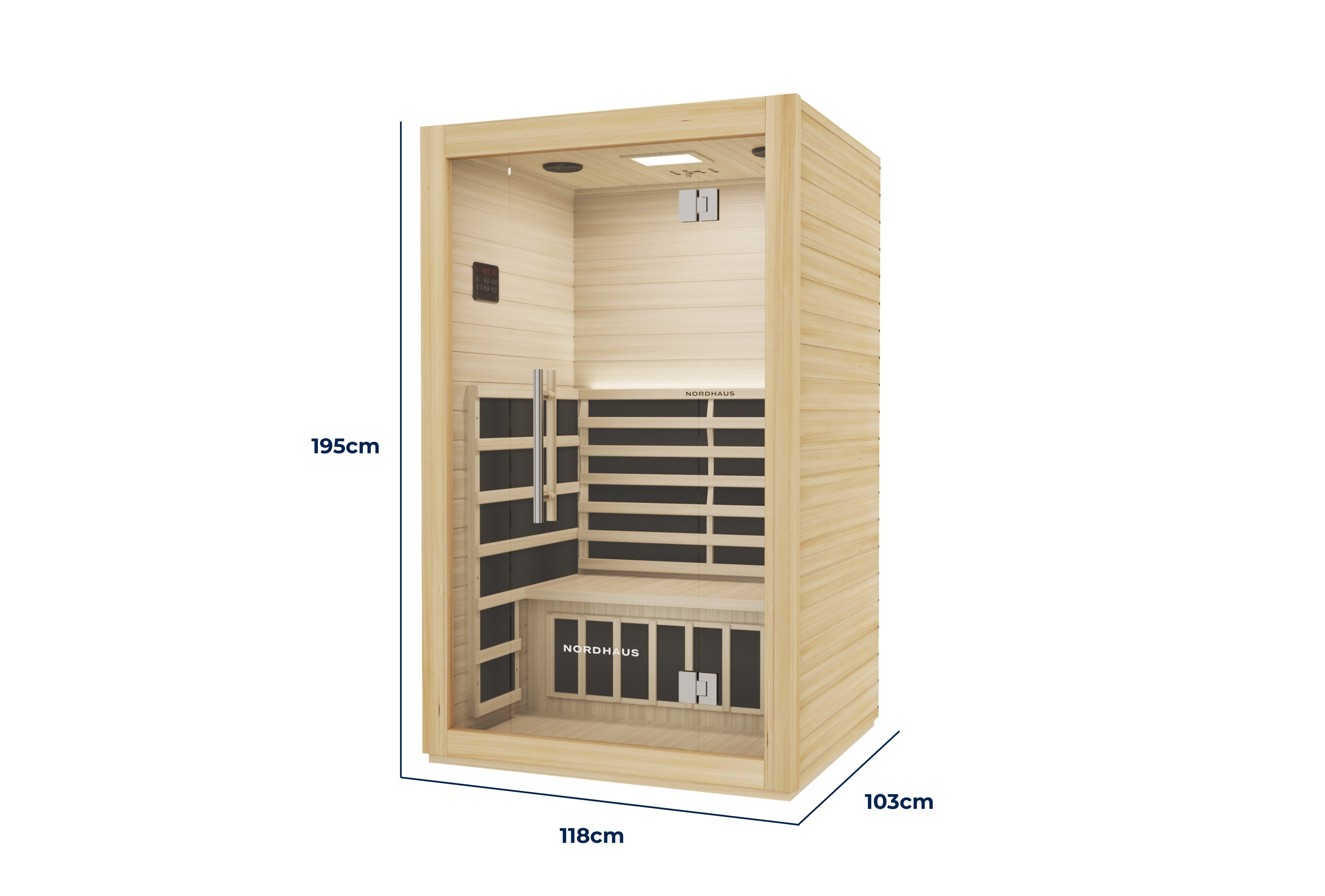 2 Person Infrared Sauna