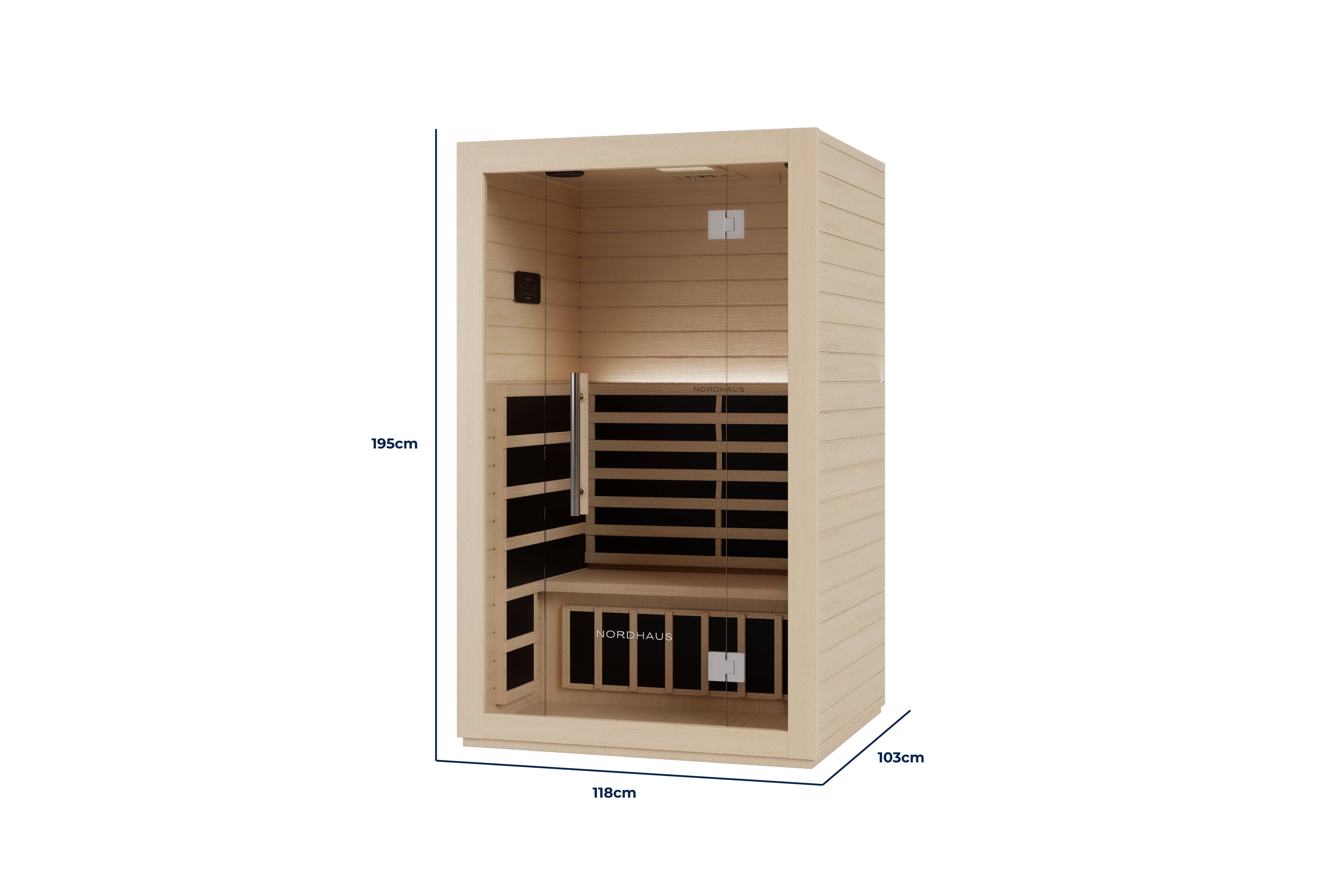 2 Person Infrared Sauna