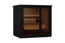 4 to 5 Person Outdoor Traditional Sauna with Harvia WiFi, right angle view