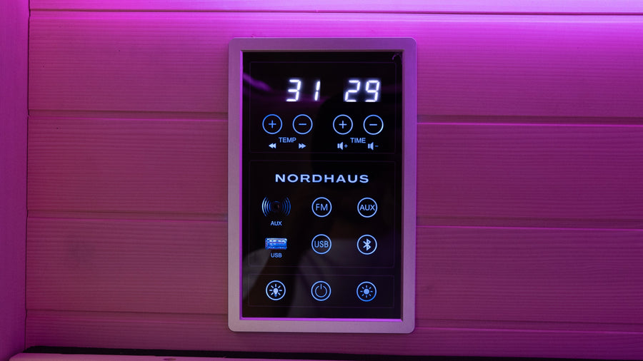 4-Person Full Spectrum Infrared Sauna with WiFi, product photo 8