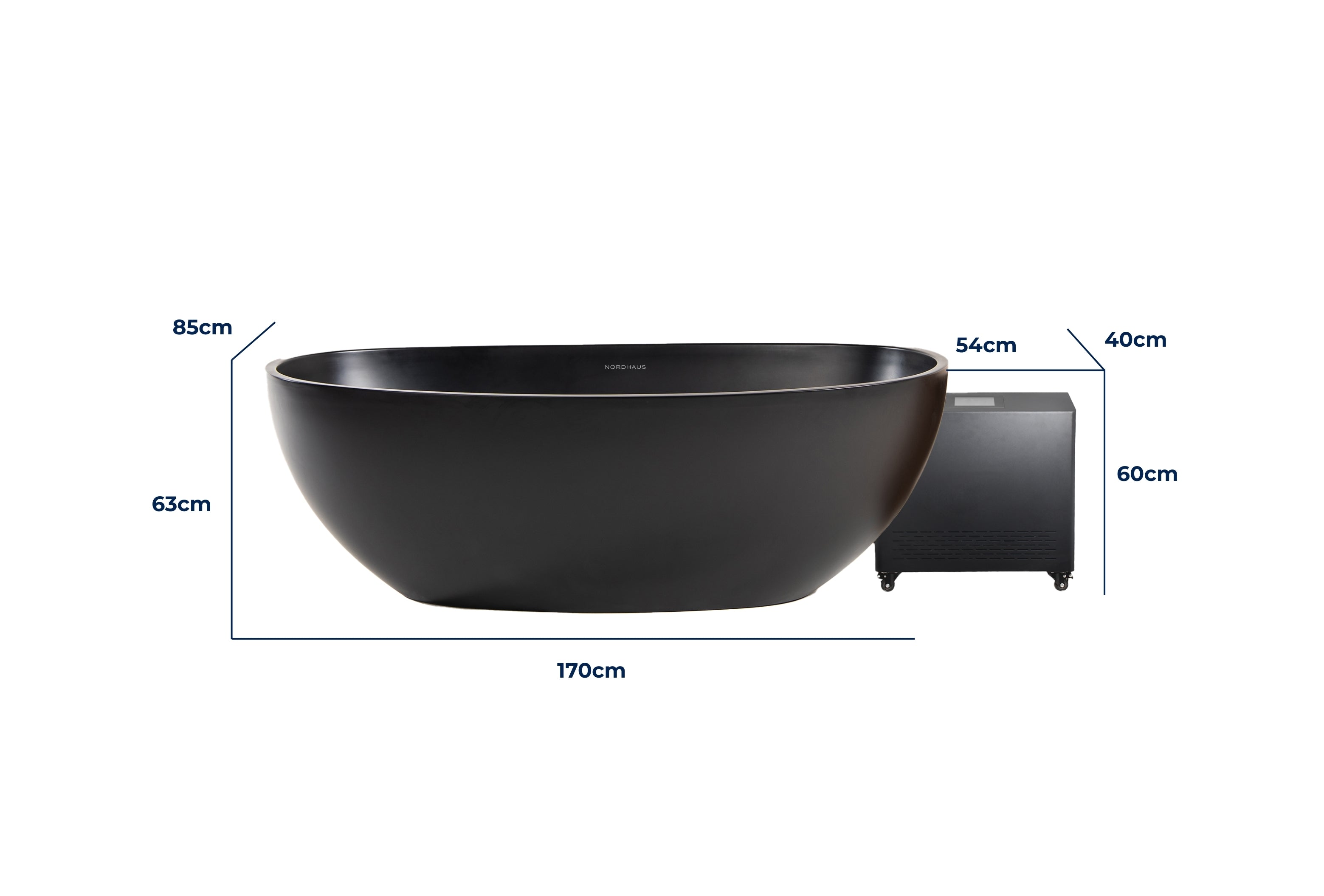 Byron Plunge - Matte Black
