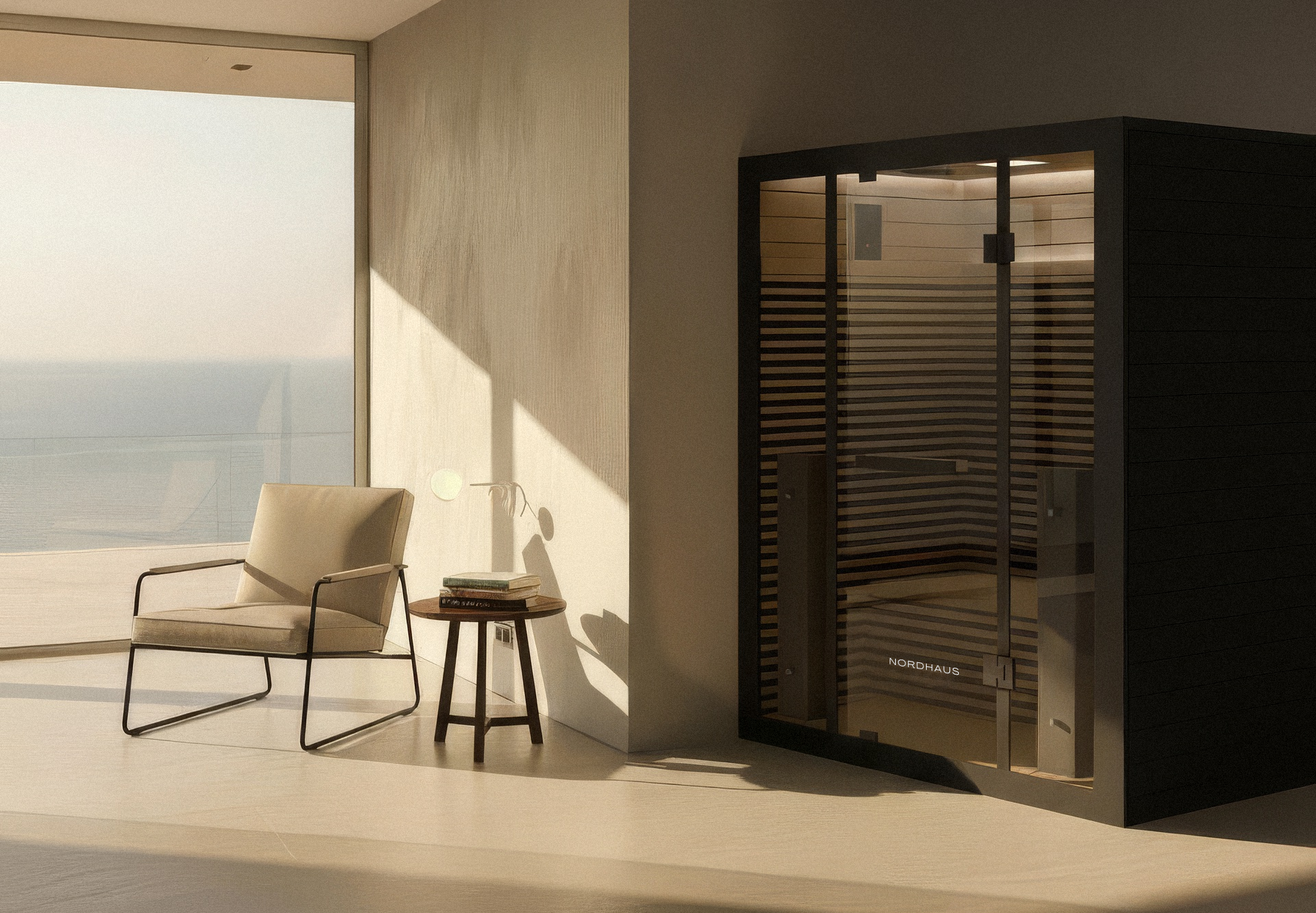 Black Full spectrum Infrared sauna indoor home sauna