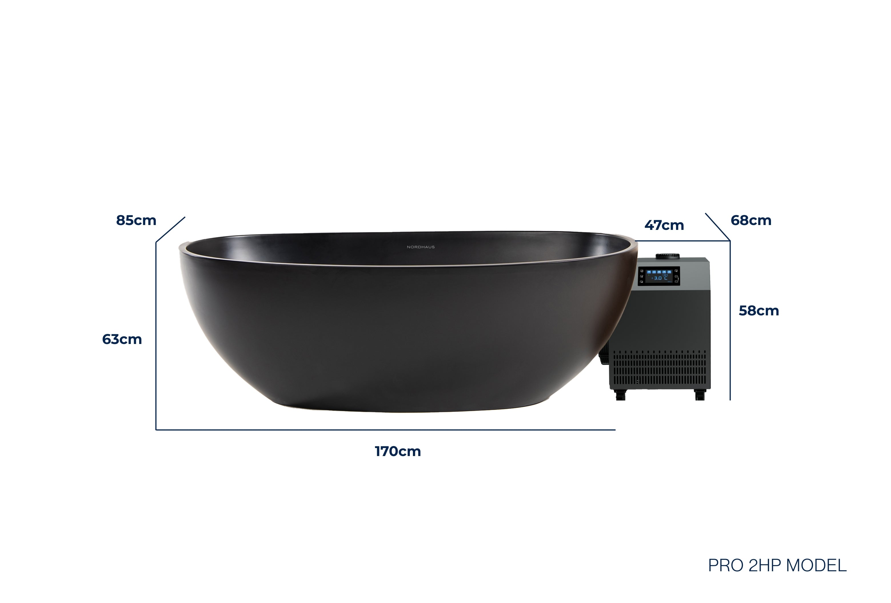 Byron Plunge - Matte Black