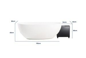 Nordhaus Ice Bath - Matte White - Oval