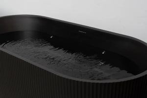 Nordhaus Ice Bath - Matte Black - Fluted