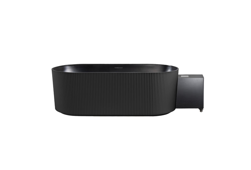 Nordhaus Ice Bath - WIFI - Matte Black - Fluted, product photo 1
