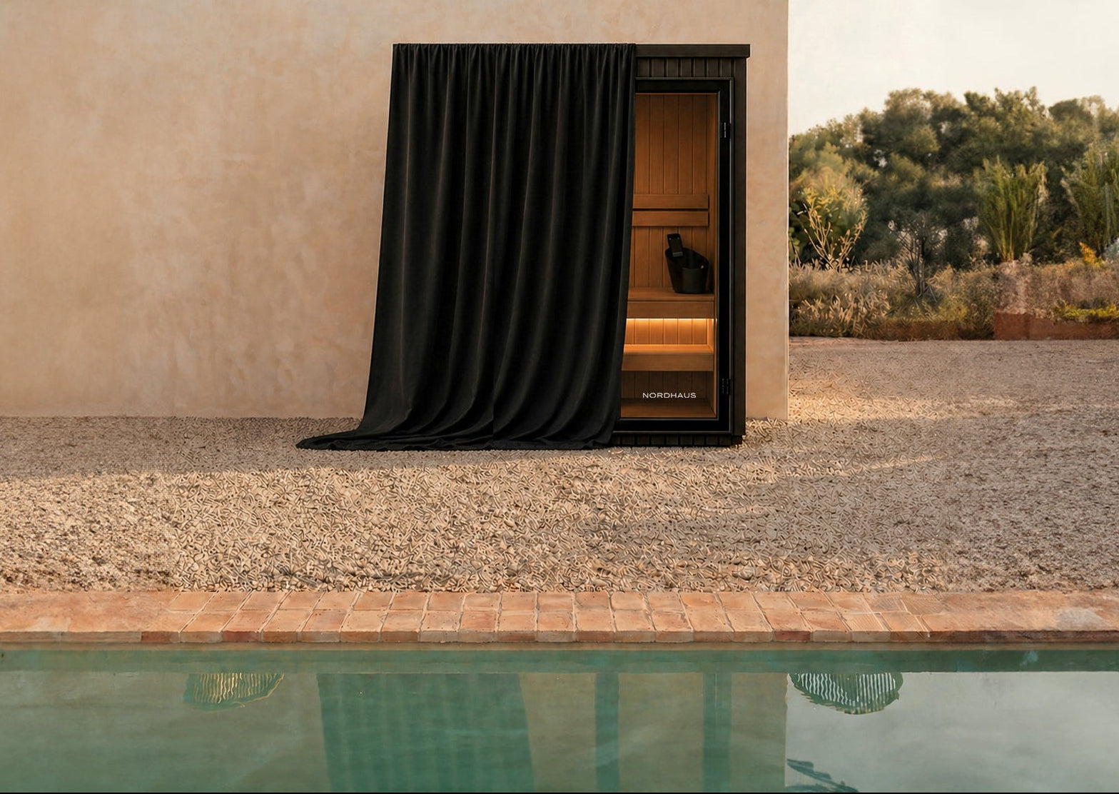 outdoor sauna sneak peak 