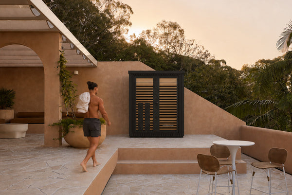 3 Person Outdoor Full Spectrum Infrared Sauna, Wifi Included