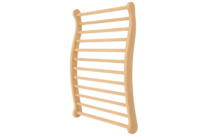 Ergonomic Sauna Backrest