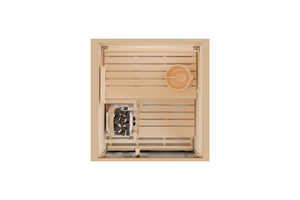 1 Person Traditional Sauna - 3.5kw Harvia Heater