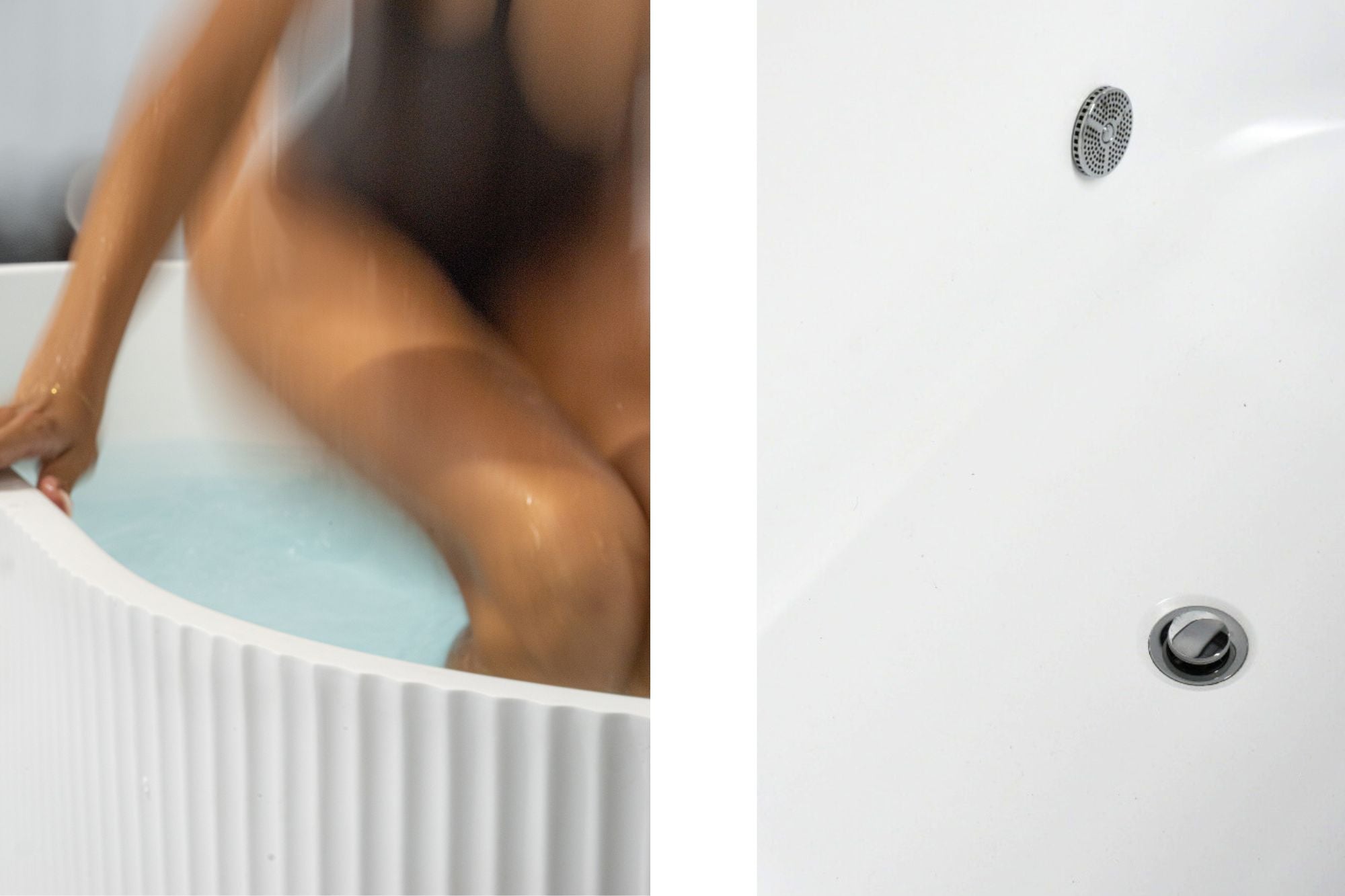 Noosa Plunge - Matte White