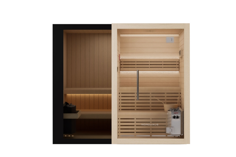 Indoor sauna range