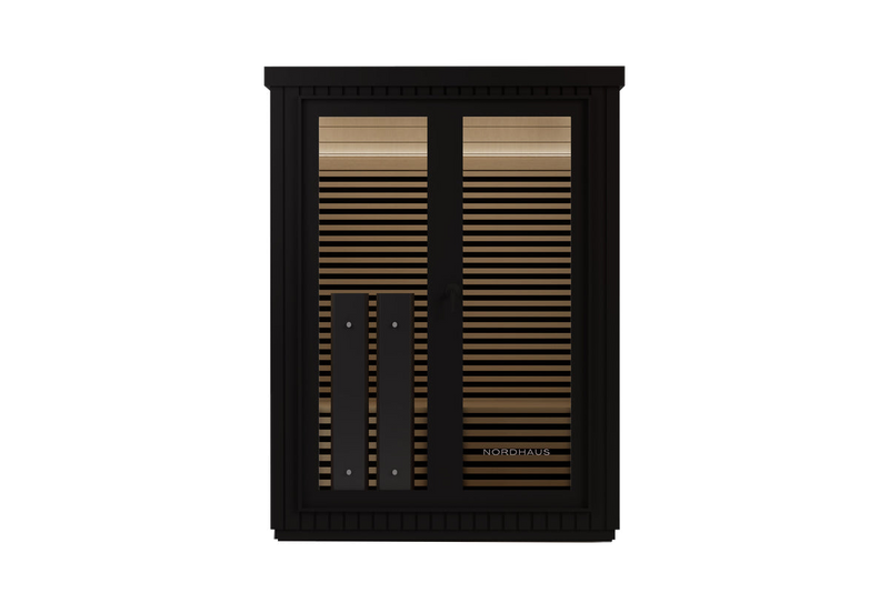 Outdoor full spectrum sauna