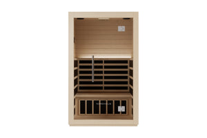 Nordhaus Ice Bath - Matte White - Fluted + 2 Person Infrared Sauna