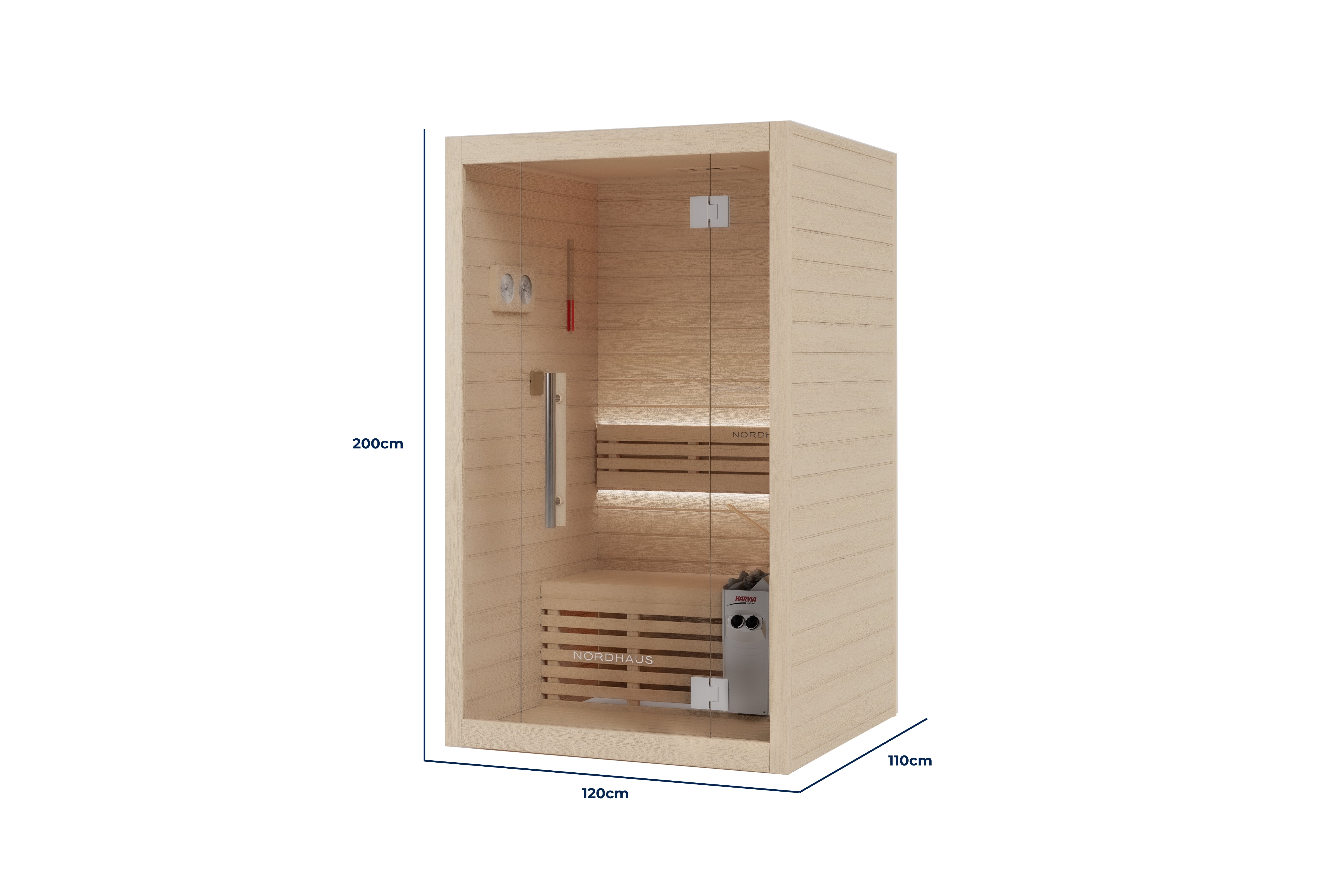 2 Person Traditional Sauna