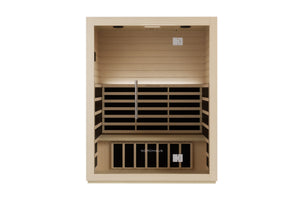 Nordhaus Ice Bath - Matte White - Fluted + 3 Person Infrared Sauna