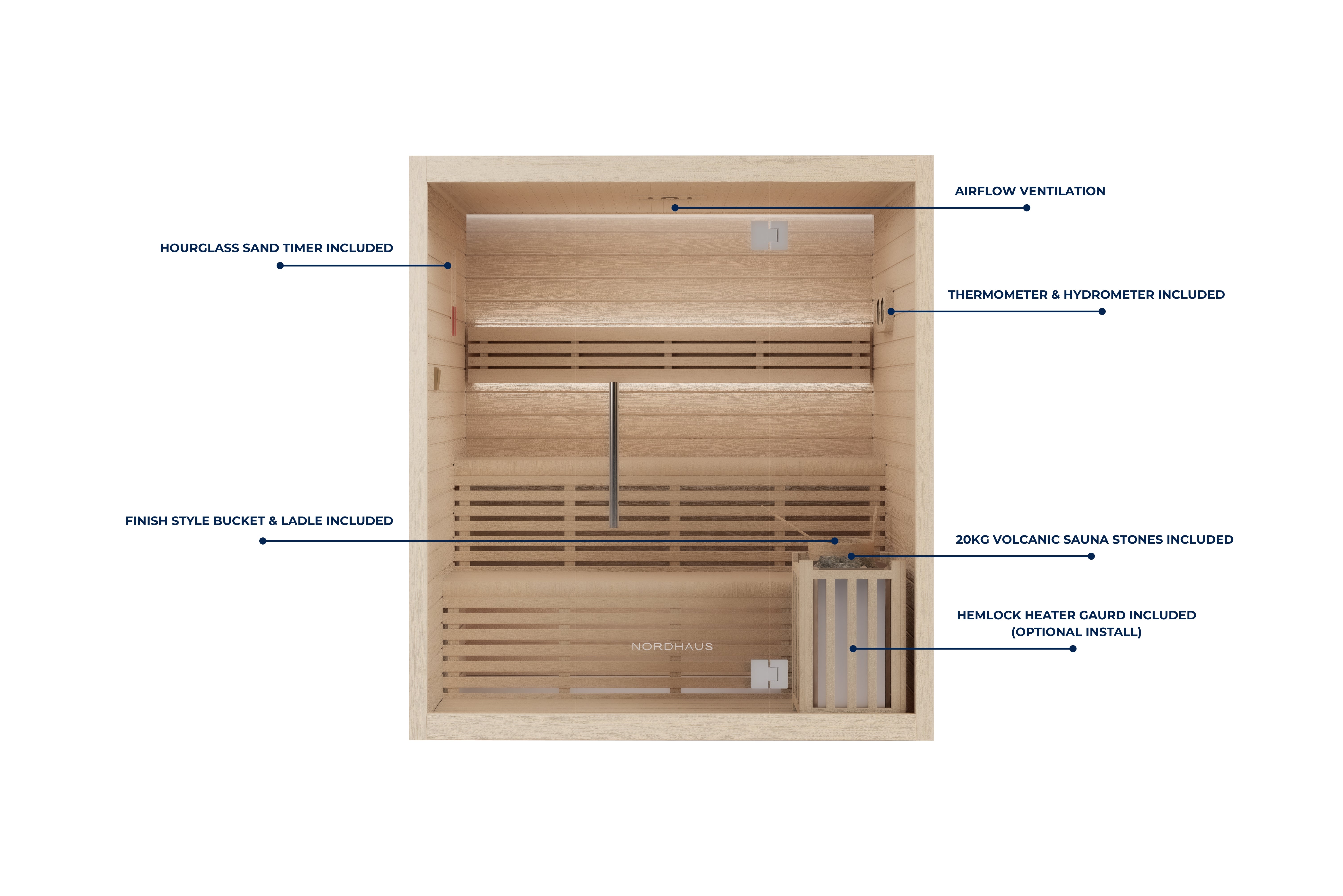 4-6 Person Traditional Sauna