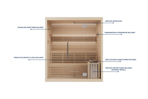 4-6 Person Traditional Sauna