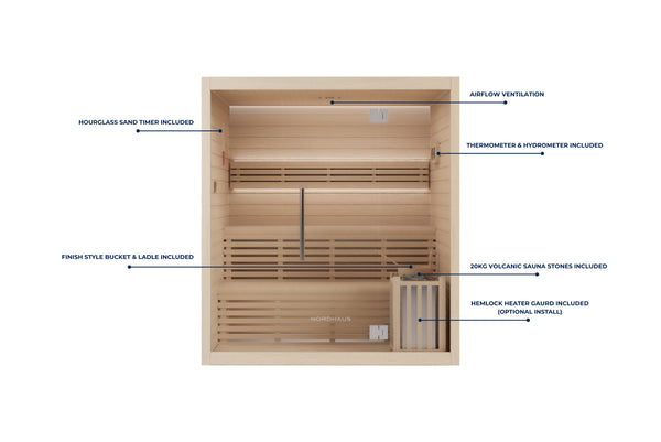 4-6 Person Traditional Sauna